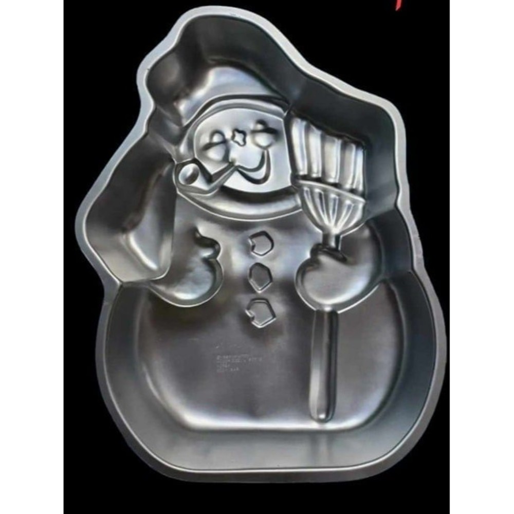 Wilton SNOWMAN WITCH FARMER Cake Pan